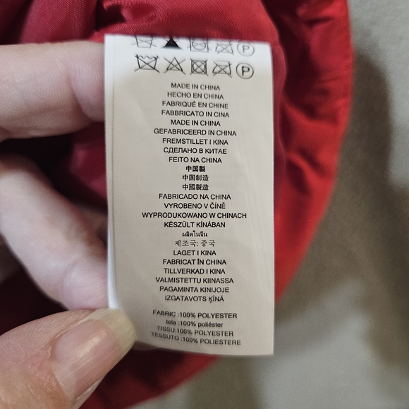 Michael Kors 3x Red Quilted Women's Lightweight Puffer Vest - Picture 4 of 9